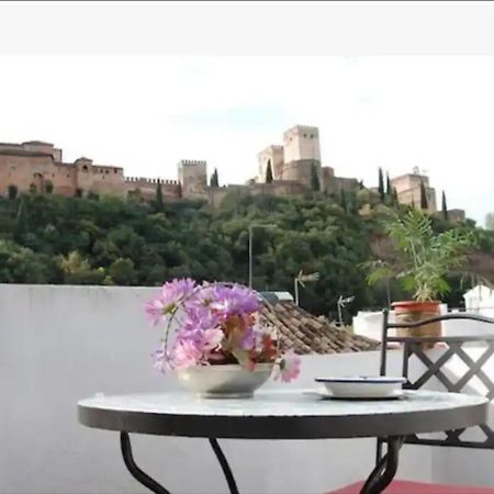 Atico Con Terracita Y Vistas Alhambra, Centro Apartment Granada Luaran gambar